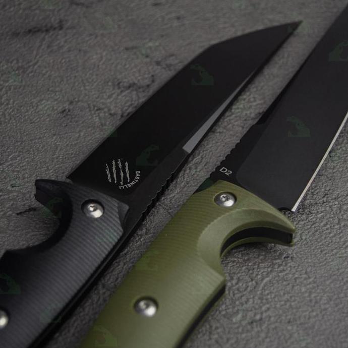 Terjangkau Bastinelli Py Tanto Edc Survival Tactical Fixed Full Tang Knife