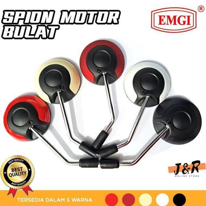 Kaca Spion Motor Honda Scoopy EMGI Accessories Bulat
