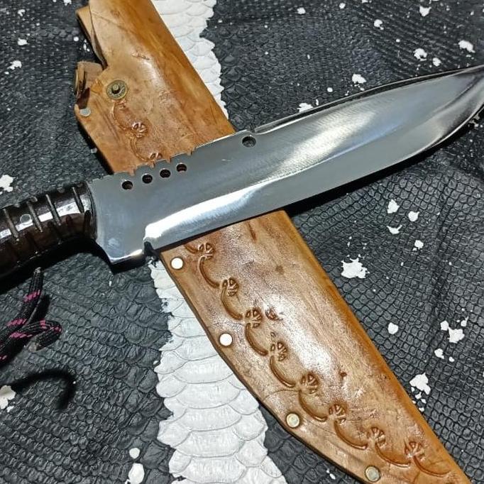 Spesial Pisau Bowie Fulltang Survival Nyaman Buat Berpetualang