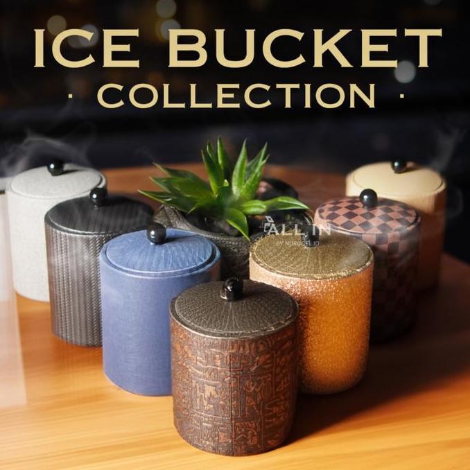 Ice Bucket / Termos Es Batu / Wadah Ember Champagne Stainless Steel