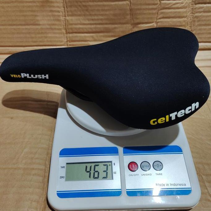Promo sadel sepeda MTB touring dan lipat merk velo plush gel tech seri 4254 Diskon