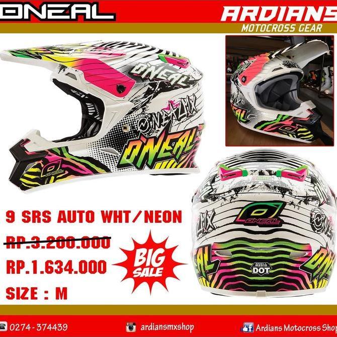 Spesial Sale, Oneal, Helm, 9 Series, Trail, Cross, Trabas, Enduro