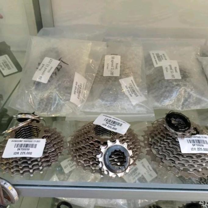 Promo Sprocket shunsine 10 speed 11-25/28/30T Diskon