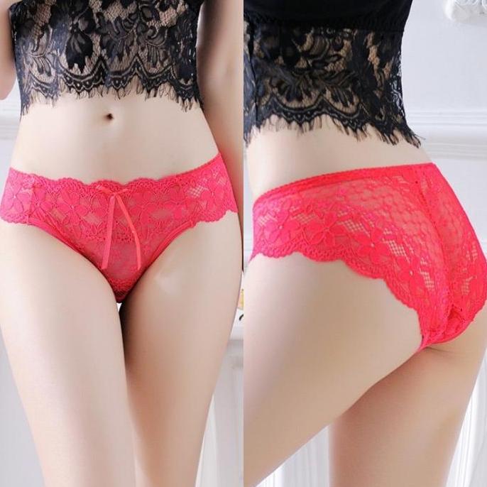 Murah Celana Dalam Wanita jumbo Dewasa cd Sexy Renda transparan Panties C276 Non COD