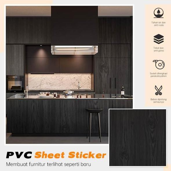 New- PVC Sheet Sticker Vynil Motif Kayu / Marmer Seri FS Interior Film Roll Stiker Pelapis Furniture