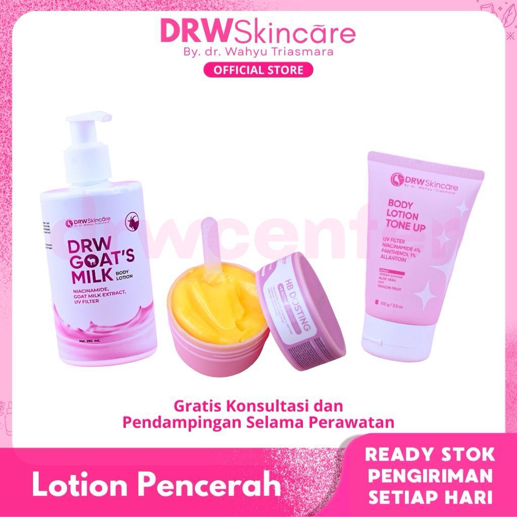 Drw Skincare Handbody Lotion Brightening Whitening Day Lotion Night Lotion Pencerah Kulit Badan Aman
