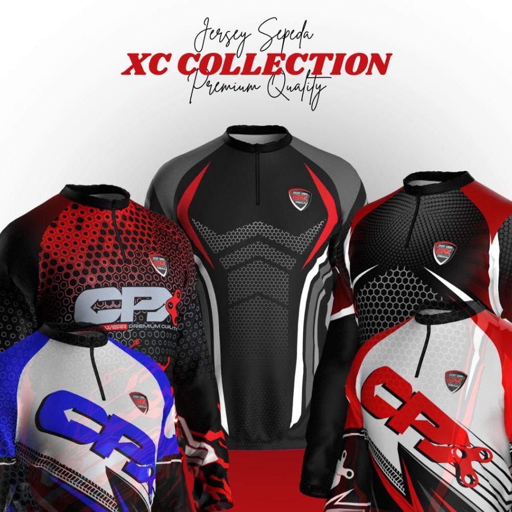 BIG PROMO CPX BAJU KAOS JERSEY SEPEDA MTB KAOS GOWES PRIA WANITA LENGAN PANJANG FULL PRINTING ORIGIN