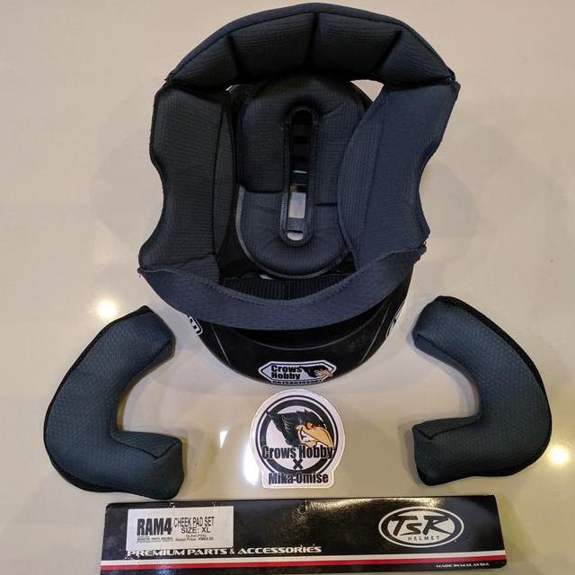 Sparepart Busa Cheek Pad Helm Tsr Ram 4