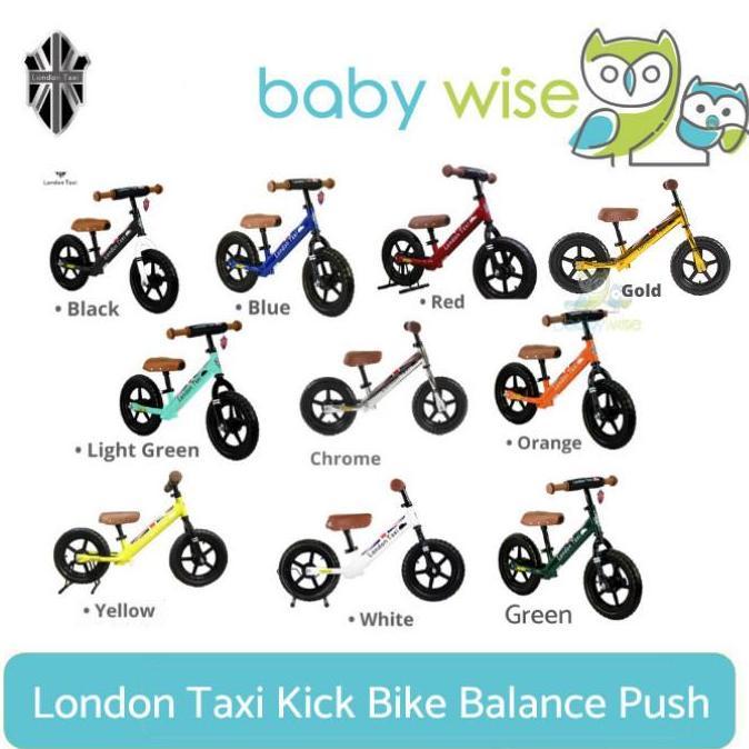 Promo London Taxi Kick Bike Balance Bike Sepeda Anak Diskon