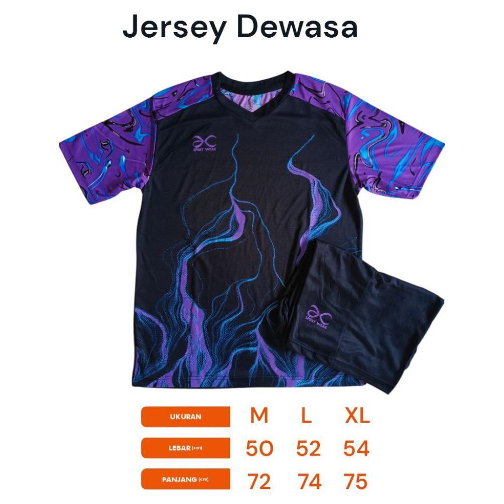 Sale Jersey Kaos Baju Setelan Set Kostum Custom Seragam Jarsey Jersi Jerssy Olahraga Futsal Sepakbol