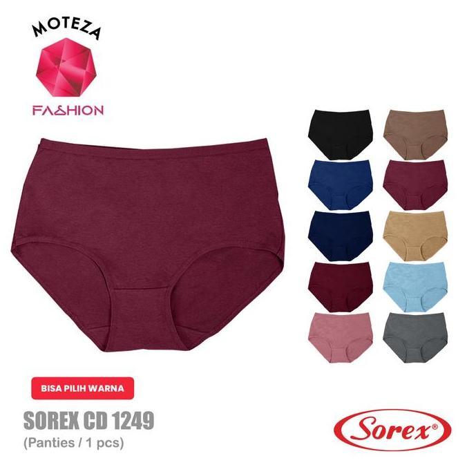 Murah Sorex 1249 CD Celana Dalam Wanita JUMBO BIG Size - Maxi Panty Super Light Extra Besar | BISA P