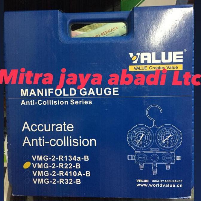 MANIFOLD AC VALUE TYPE VMG-2-R22-B ORIGINAL DAN TERPERCAYA