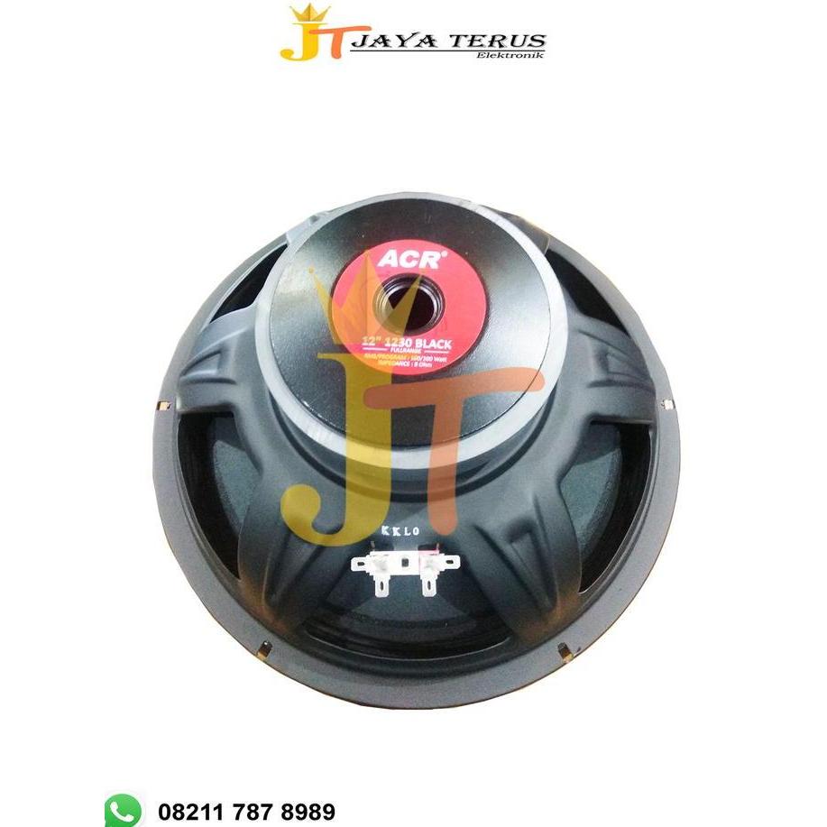 Speaker FullRange 12 inch / ACR 1230 BLACK 12" ( 100/200 watt, 8 ohm )