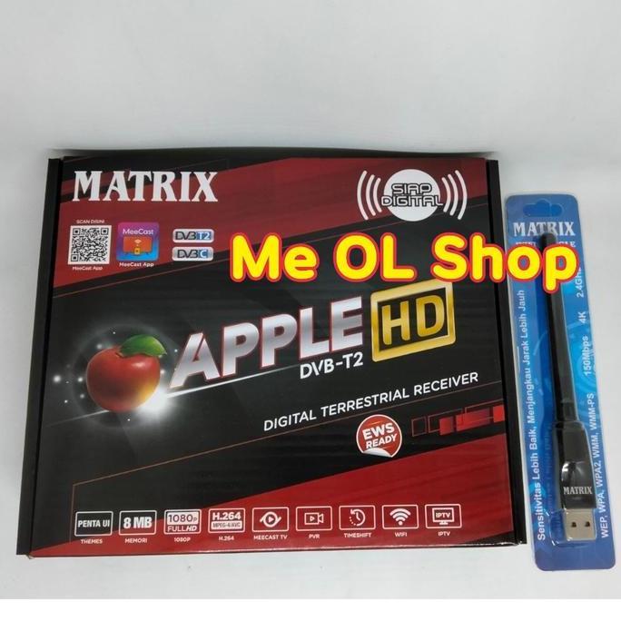 SET TOP BOX MATRIX APPLE DVB-T2 STB MATRIX DVB T2