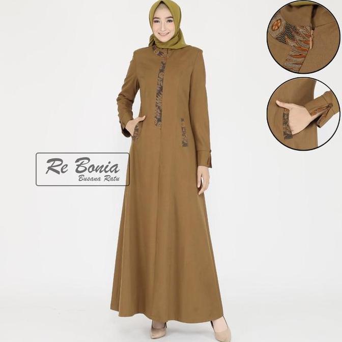 gamis Pemda gamis Pemda batik gamis muslimah gamis dinas Seragam pemda Baju Kerja Wanita Kantor Panj