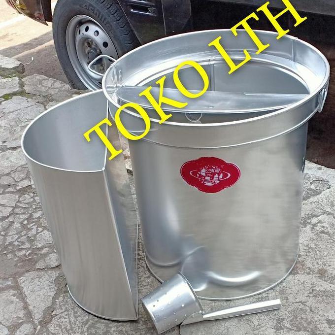 TONG MIE AYAM BASO SEKAT LEPAS 32 CM ALUMUNIUM / DANDANG BULENG PANCI