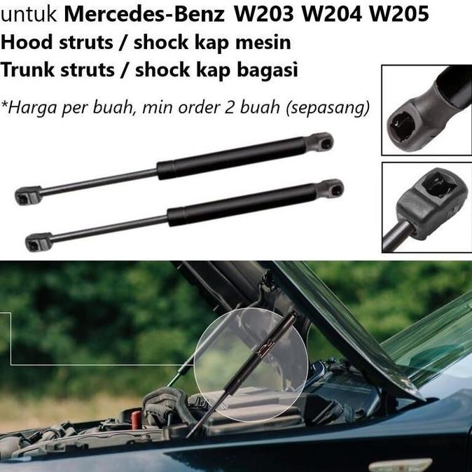 Mercedes W203 W204 W205 Mercy C Class Strut Shock Per Mesin Bagasi