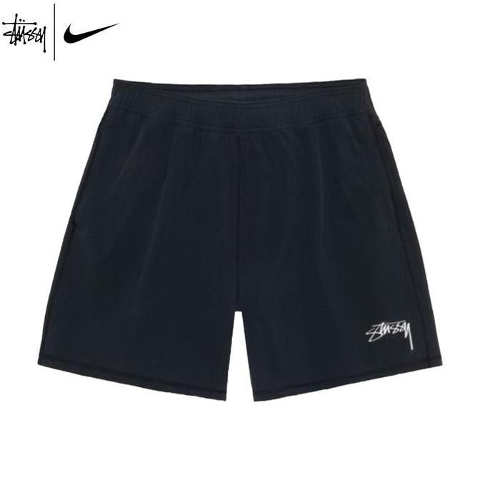 Promo Celana Stussy x Nike Original Authentic Nylon Short Collab Diskon