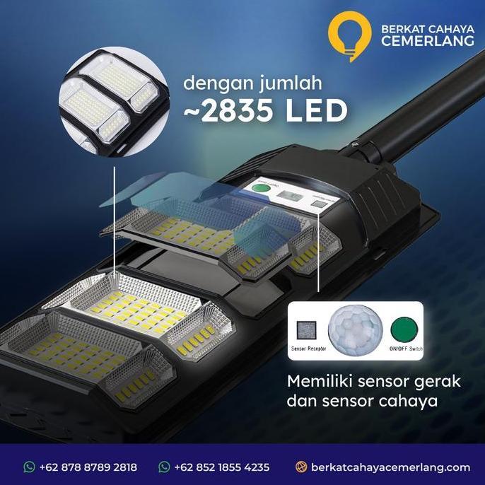 Lampu Jalan Solar All In One Murah 60W 90W 120W 150W Street Light PJU Tenaga Surya Tenaga Matahari P