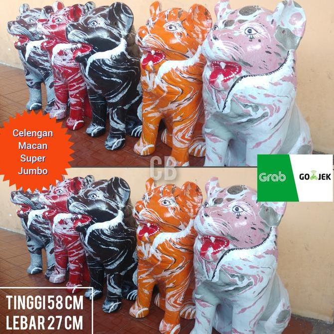 Celengan Super Jumbo / Celengan Macan Tanah Liat Kode 1061