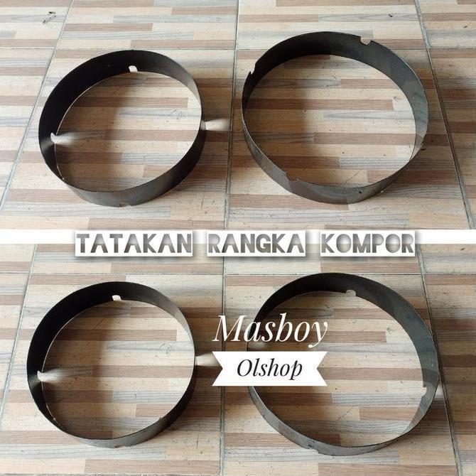 New- Ring Kompor Besi Alas Tatakan Pengaman Api Kompor Penahan Anti Angin