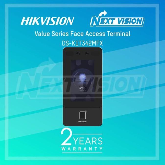 TERMURAH - DS-K1T342MFX - HIKVISION ACCESS CONTROL