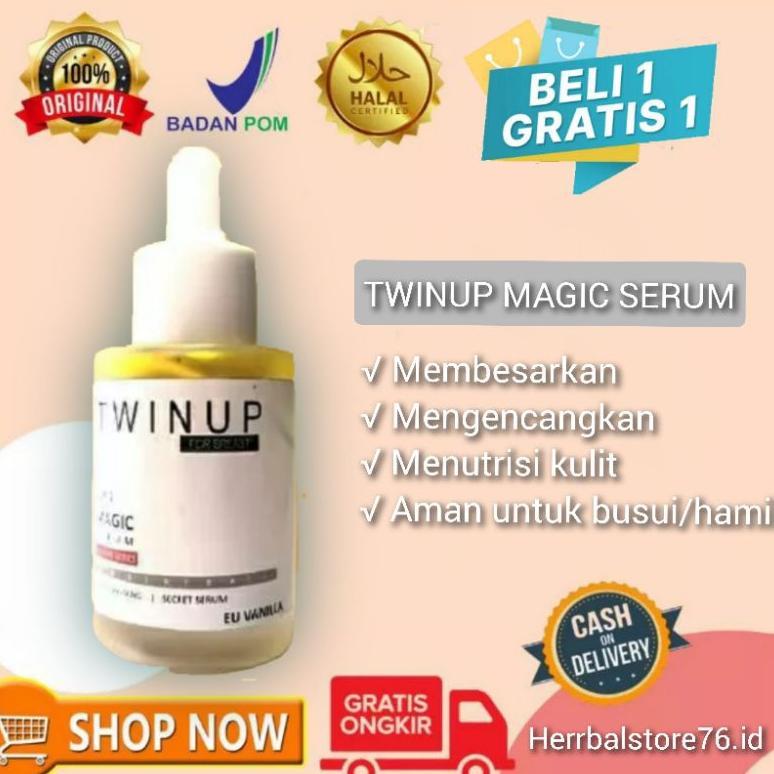 DelOnA- (TERLARIS) TWINUP MAGIC SERUM PAYUDARA // TWINUP SERUM PAYUDARA // PEMBESAR PAYUDARA // PENG