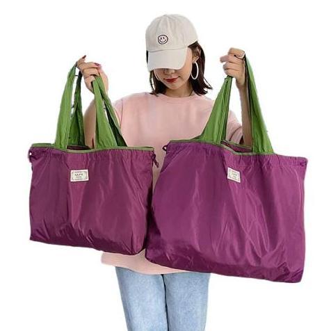 Sylviaori- Omygoose Tas Belanja Lipat Tali Serut / Shopping Bag  / Tas Kantong Belanja / Tfw 074
