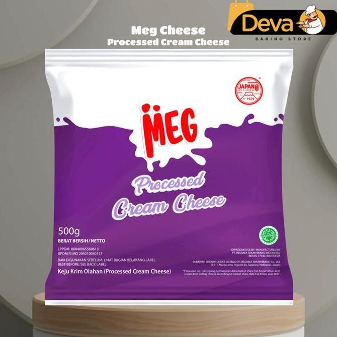 New- Meg Processed Cream Cheese - Cream Cheese Meg