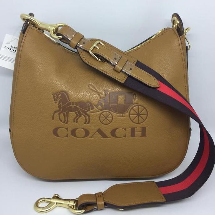 COACH JESS HOBO BROWN F72702