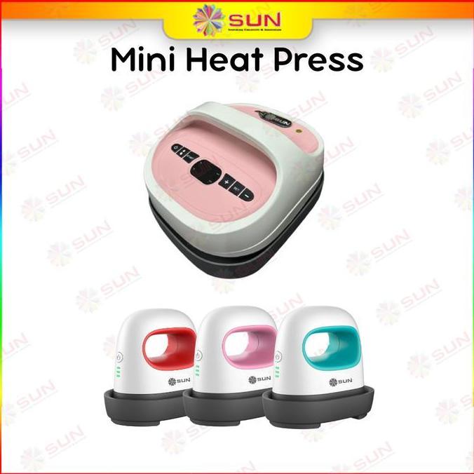 Mesin Press Sablon Kaos, Logo, Topi Mini Hobby Heat Press (Sablon Press Logo, Kaos, Lengan, Saku Baj