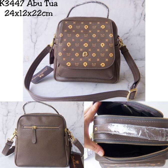 PAPILLON K3447 Tas Selempang Wanita | Tas Kulit Asli