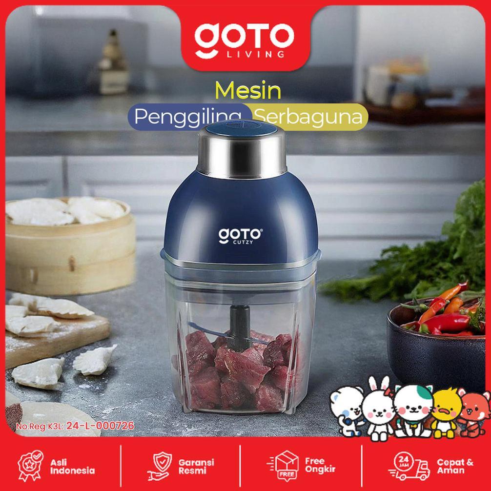 Goto Cutzy Blender Mesin Penggiling Chopper Daging Bumbu Multifungsi