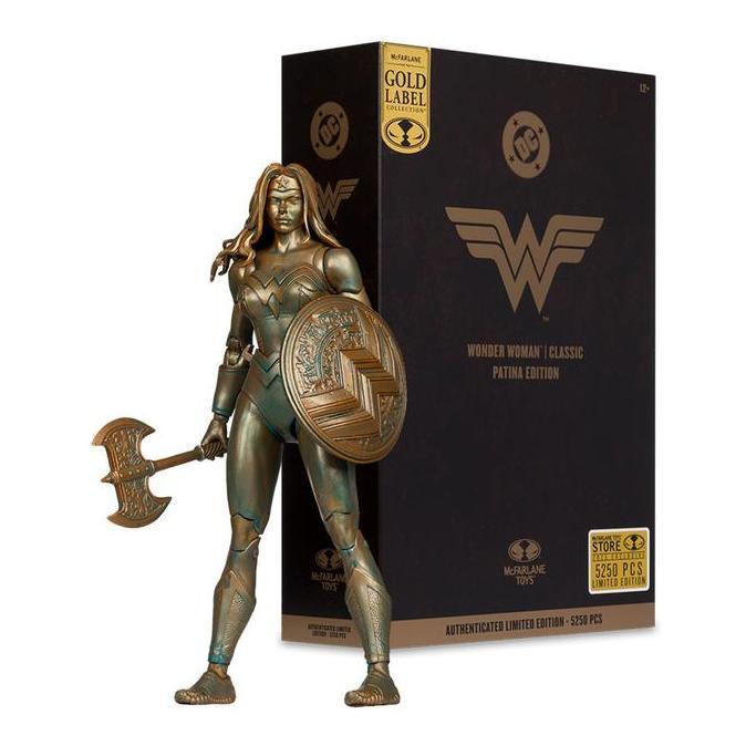 McFarlane Toys Wonder Woman (Classic) Gold Label Patina Edition