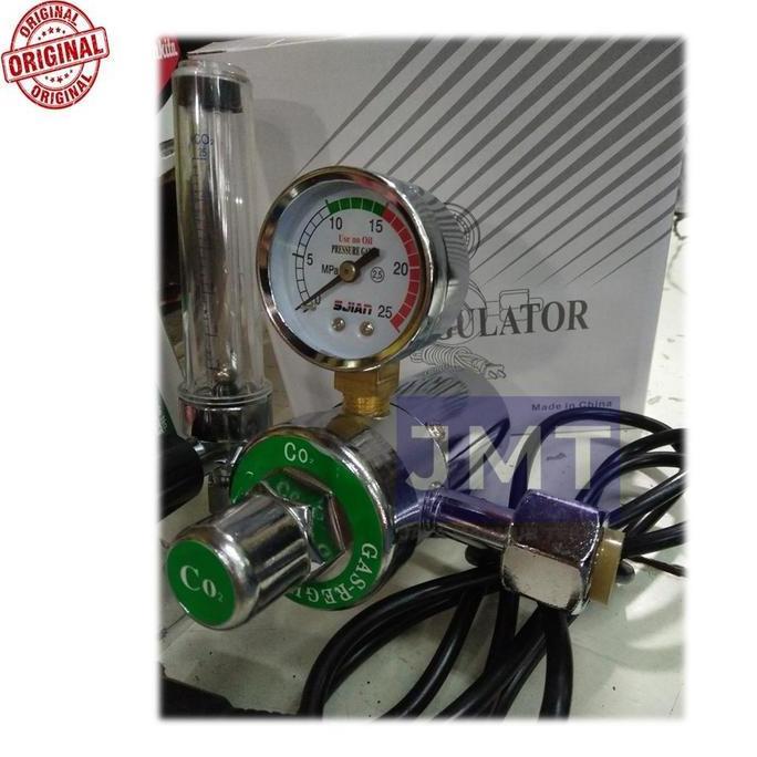 TERMURAH - REGULATOR CO2 WITH HEATER / REGULATOR CO / CO2 HEATER