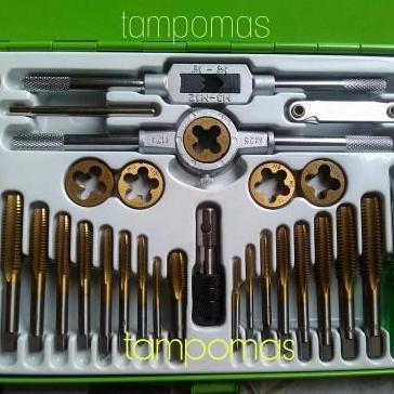 Senai & Tap Set Tekiro 40 Pcs - Tap And Dies Senai Set - Tap Set