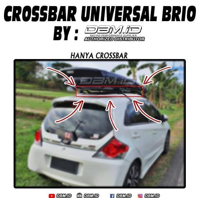 Promo Cross Bar Universal For Brio by DBM.ID Diskon