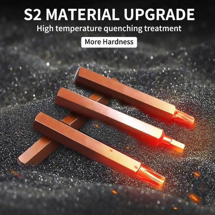 Isku Bit Set 40 Pcs Mata Obeng Star Hex Spilne Set Kunci Sok L Hex