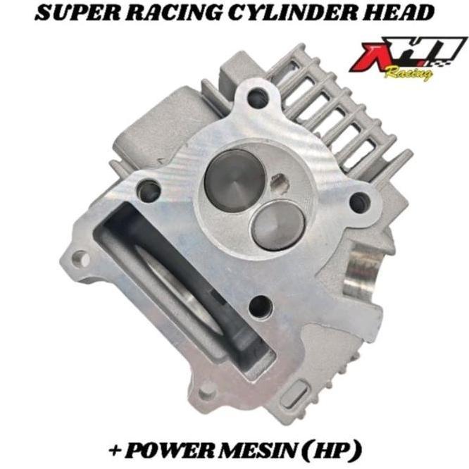 Cylinder Head Blok Ah1 Racing Jupiter Z Old Jupiter Z Burhan Vega R Cylinder Head Kit Klep 24/28 Mm