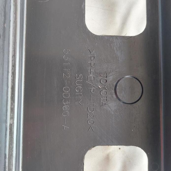 Ram Grill Radiator Bemper Depan Toyota Vios Gen3 2013 - 2017 Original Garansi