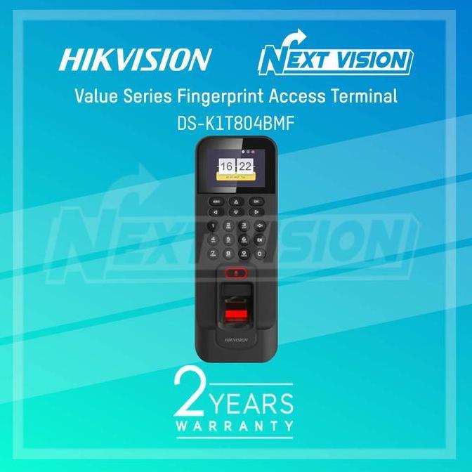 DS-K1T804BMF - HIKVISION FINGERPRINT ACCESS CONTROL