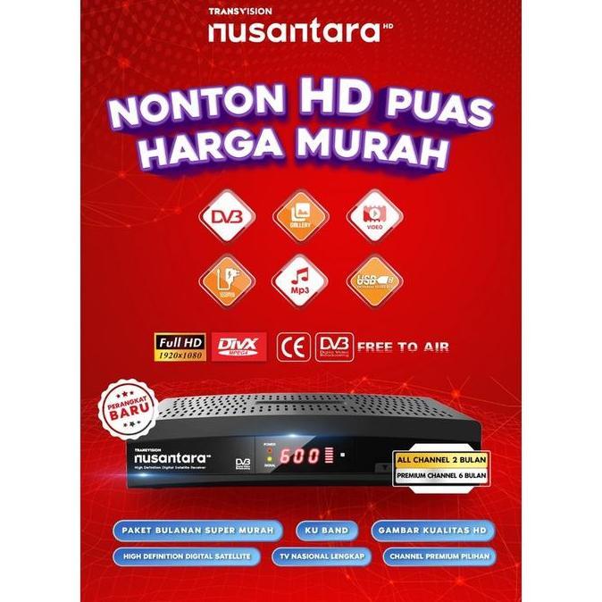 Best- RECEIVER PARABOLA RCV TRANSVISION NUSANTARA MERDEKA HD