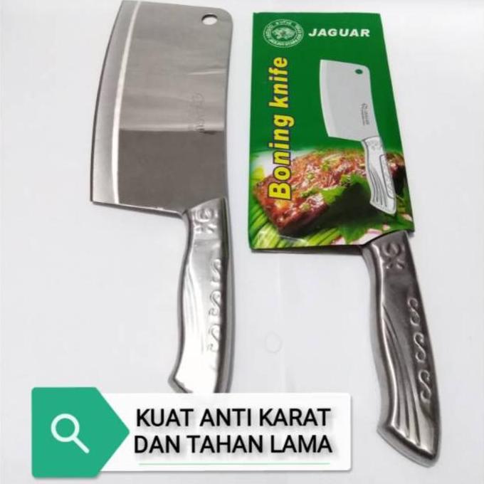 Kithch- Pisau Daging Cacah Tulang Jaguar Besar Sedang Kecil / Pisau Dapur / Pisau Pemotong Daging Bo