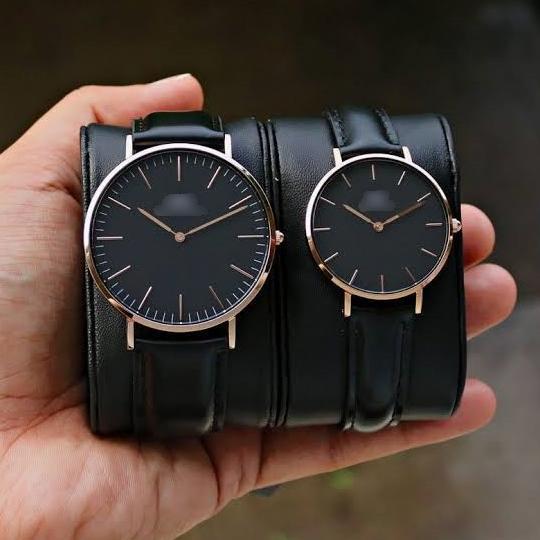 NEW ( BISA COD ) 100%ORI JAM TANGAN WANITA PRIA DW KULIT PREMIUM HIGH QUALITY INCLUDE BOX EXCLUSIVE 