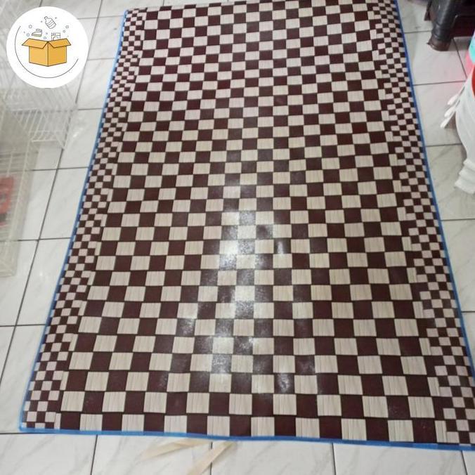 Tikar Lantai Plastik Tebal 3mm 120x200/Karpet Matras Alas Spon Lantai