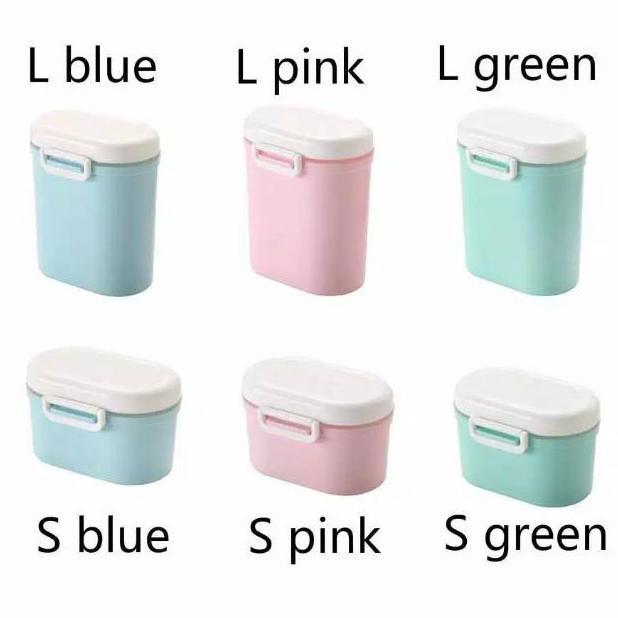HOT DEALS LYSASHOP - Kotak Susu Bayi Bubuk/Tempat Wadah Toples Penyimpanan Kue Buah Biskuit Serbagun