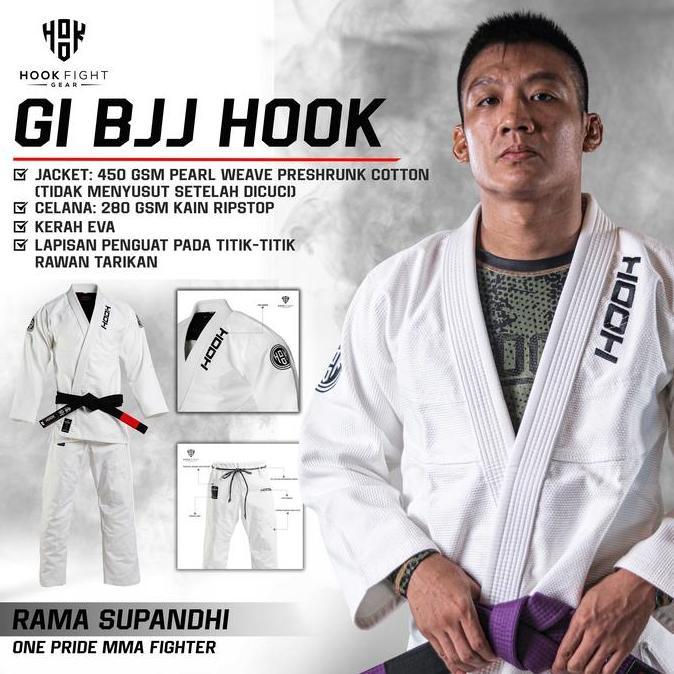 Gi Jiujitsu Hook Fight Gear, BJJ GI Hook, Jiujitsu Gi, Gi BJJ Hook