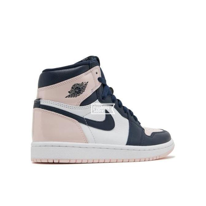 sepatu nike air jordan 1 retro hh atmosphere pink / sneakers wanita