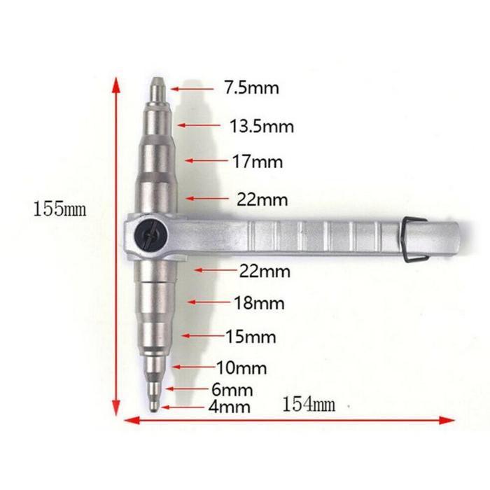 Swaging Tool Value Flaring Tool Pipa Ac Alat Pembesar Lubang 4-22 Mm Original Dan Terpercaya
