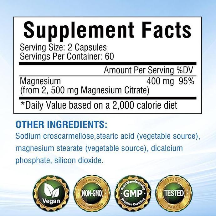 Airboy-Magnesium Sitrat-Bahan Alami-Suplemen-Kaya Magnesium, Natrium Kroskarmelosa, Asam Stearat, Ma